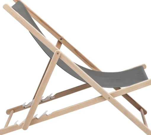 Liegestuhl Easy Summer Grau