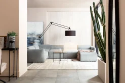 Lucca Ecke Elements Grau 86cm