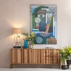Objektbild Geometric Woman 100x150cm