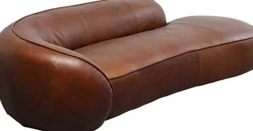 Recamiere Wonder Leder Braun 252cm