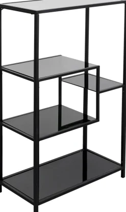 Regal Loft Schwarz 60x100cm