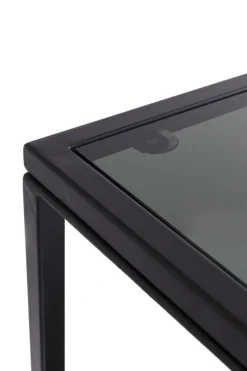 Regal Loft Schwarz 115x100cm