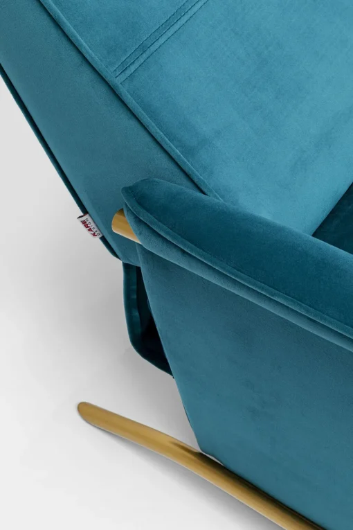 Relaxsessel Lazy Velvet Blau