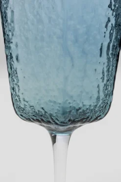 Rotweinglas Cascata Blau
