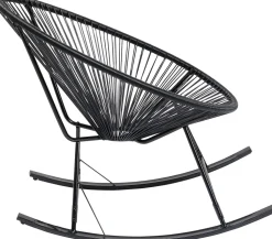 Schaukelstuhl Acapulco Mono Schwarz