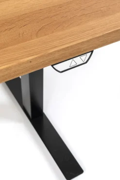 Schreibtisch Office Jackie Eiche Schwarz 160x80