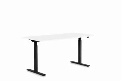 Schreibtisch Office Smart Schwarz Weiß 160x80