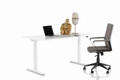 Schreibtisch Office Smart Weiß Weiß 160x80