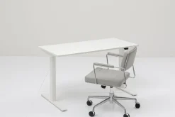 Schreibtisch Office Smart Weiß Weiß 160x80