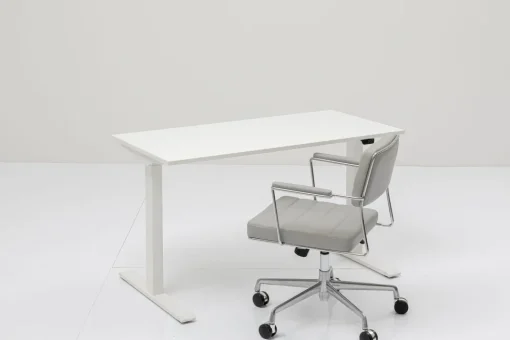 Schreibtisch Office Smart Weiß Weiß 160x80