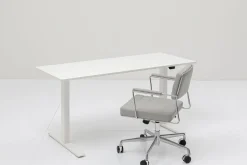 Schreibtisch Office Smart Weiß Weiß 160x80
