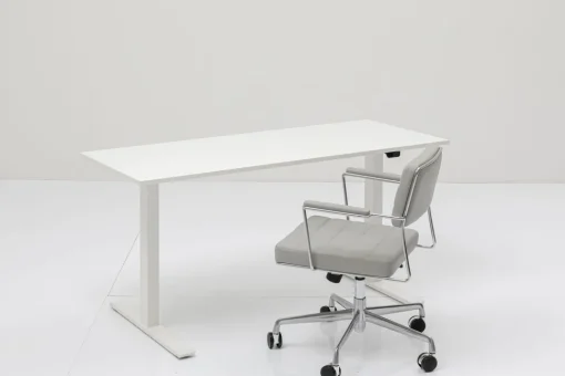 Schreibtisch Office Smart Weiß Weiß 160x80