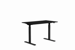 Schreibtisch Office Smart Schwarz Schwarz 120x60