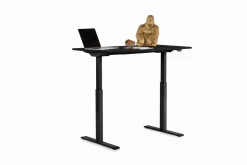 Schreibtisch Office Smart Schwarz Schwarz 120x60