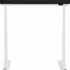 Schreibtisch Office Smart Weiß Schwarz 120x70