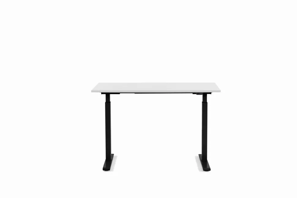 Schreibtisch Office Smart Schwarz Weiß 120x60cm