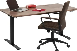 Schreibtisch Office Symphony Dunkel Schwarz 160x80