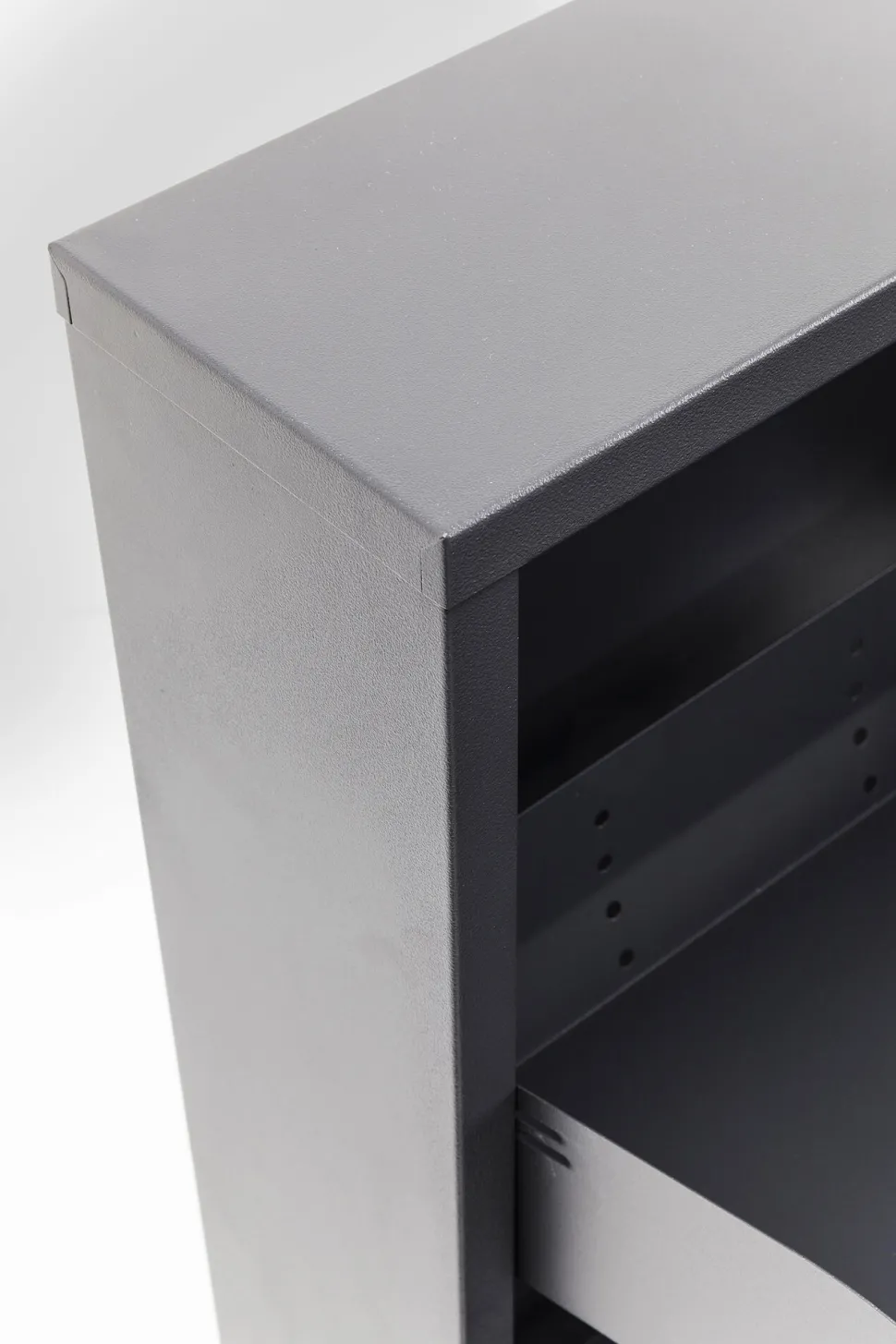 Schuhkipper Caruso 3-er Anthrazit