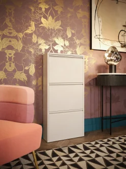 Schuhkipper Caruso 3-er Creme