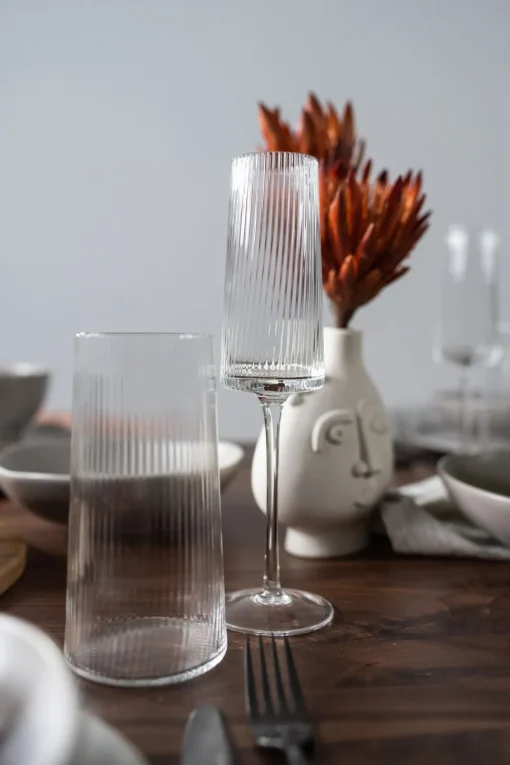 Sektglas Riffle