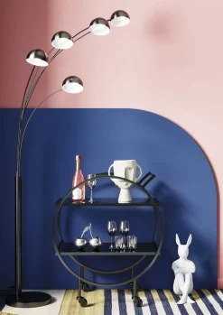 Servierwagen Loft Schwarz