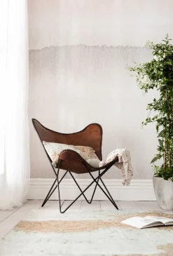 Sessel Butterfly Brown Econo