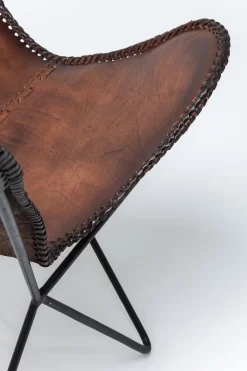 Sessel Butterfly Brown Econo
