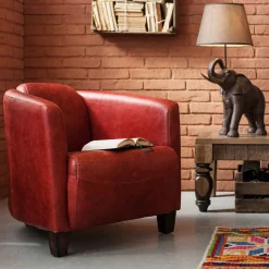 Sessel Cigar Lounge Red