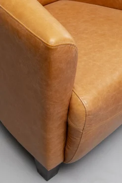 Sessel Cigar Lounge Smart Leder Hellbraun