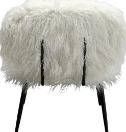 Sessel Hairy Weiß