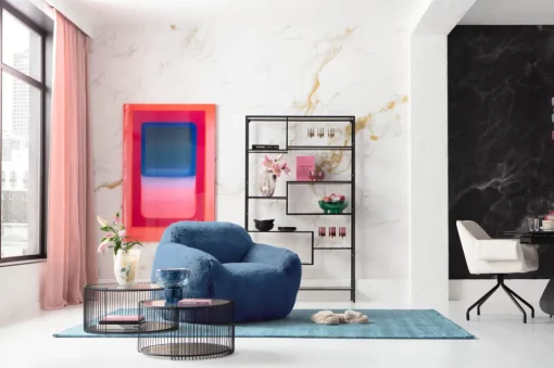 Sessel Mika Blau