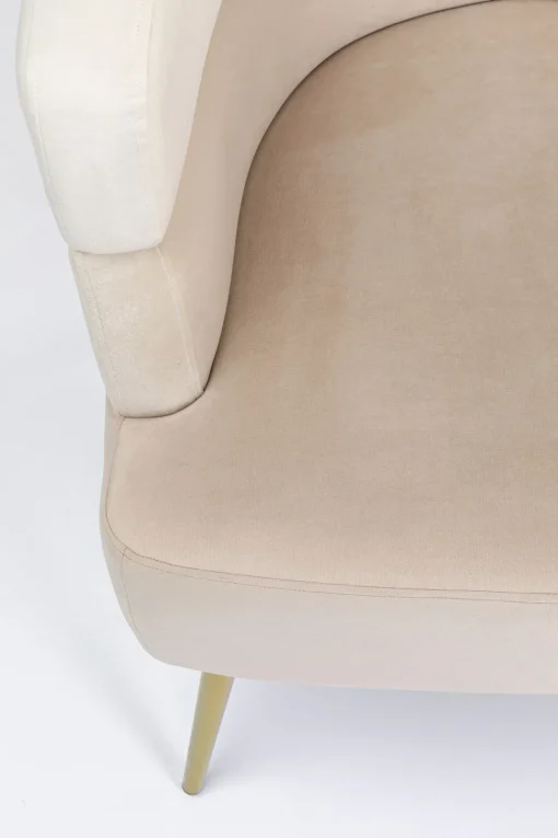 Sessel Sandwich Creme