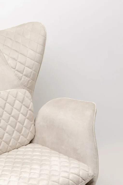 Sessel Tudor Velvet Creme