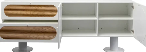 Sideboard Atomic Weiß 183x76cm
