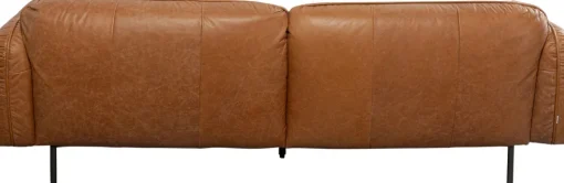 Sofa Calgary Smart Leder Hellbraun 228cm