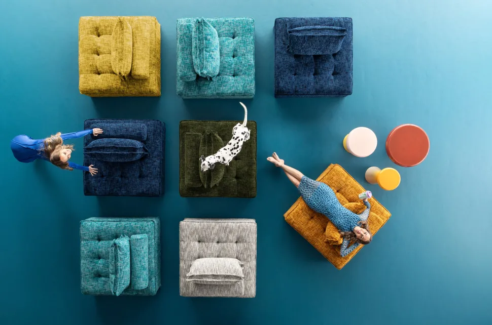 Sofa Element Portofino Gelb