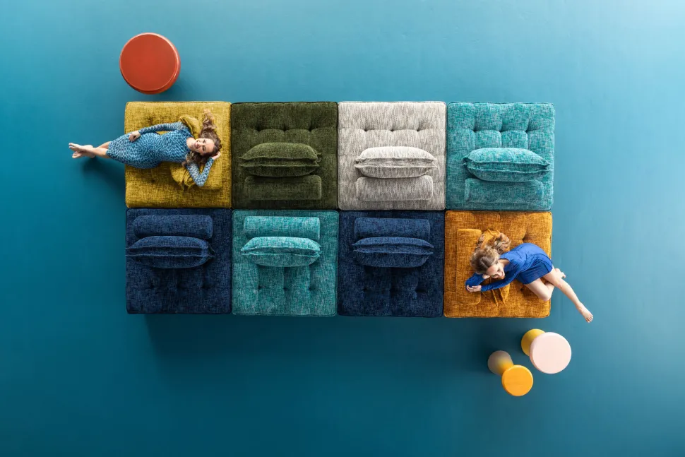 Sofa Element Portofino Orange