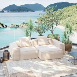 Sofa Kalua 2-Sitzer Outdoor Linen