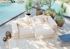 Sofa Kalua 2-Sitzer Outdoor Linen