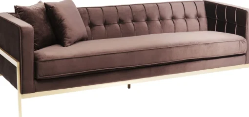 Sofa Loft 3-Sitzer Braun