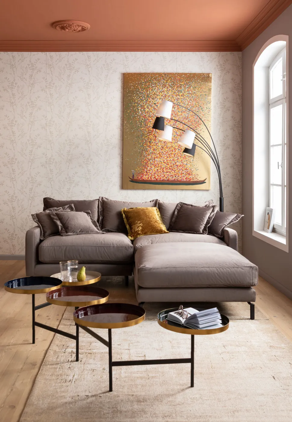 Sofa Lullaby 2-Sitzer Taupe