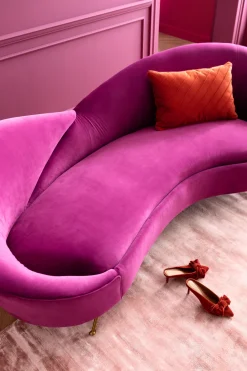 Sofa Night Fever 3-Sitzer Lila
