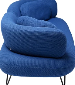 Sofa Peppo 2-Sitzer Blau 182cm