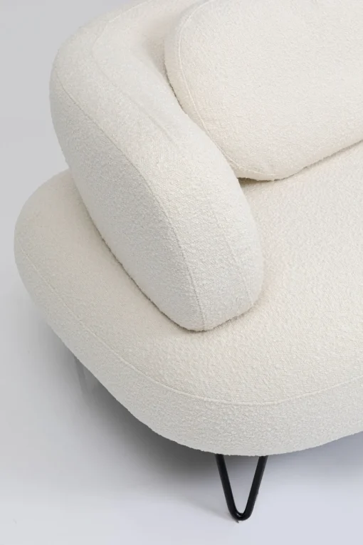 Sofa Peppo 2-Sitzer Weiß 182cm
