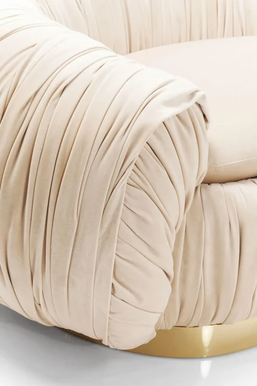 Sofa Perugia 2-Sitzer Creme