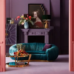 Sofa Perugia 2-Sitzer Smaragd 195cm