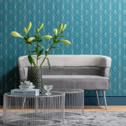 Sofa Sandwich 2-Sitzer Grau