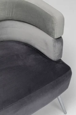 Sofa Sandwich 2-Sitzer Grau