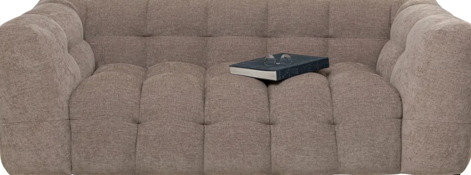 Sofa 2-Sitzer Salamanca Grau 208cm