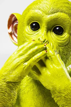 Spardose Monkey Iwazaru Grün
